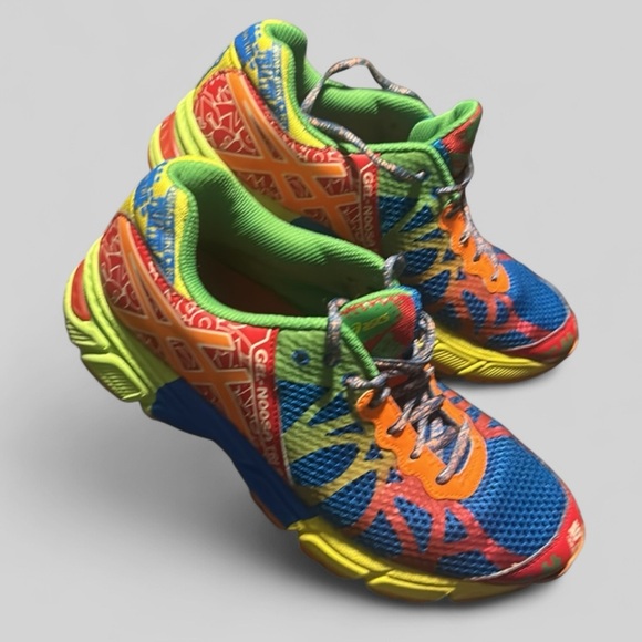 Asics Gel Noosa Tri 9 colorful leather and synthetic EU size 39 unisex running - Picture 1 of 11